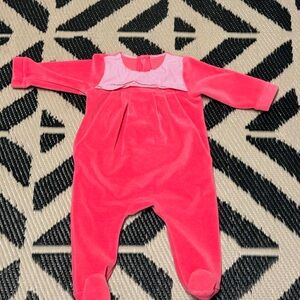 Jacadi Vibrant Pink Kids Footie
